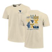 West Virginia Coquette Campus Comfort Colors Tee